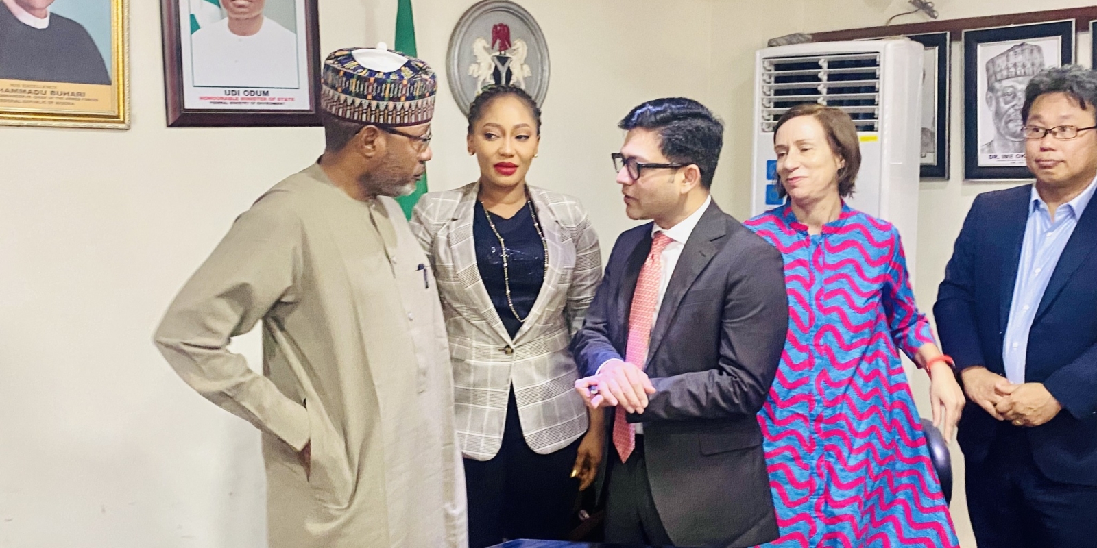 ACReSALNigeria team visit MEnv