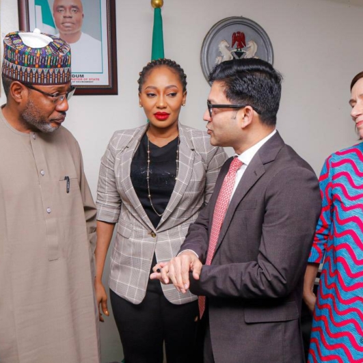 ACReSALNigeria team visit MEnv