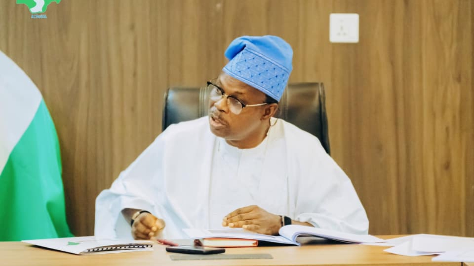 The Hon. Minister of State for Environment, Dr. Ishaq Salako